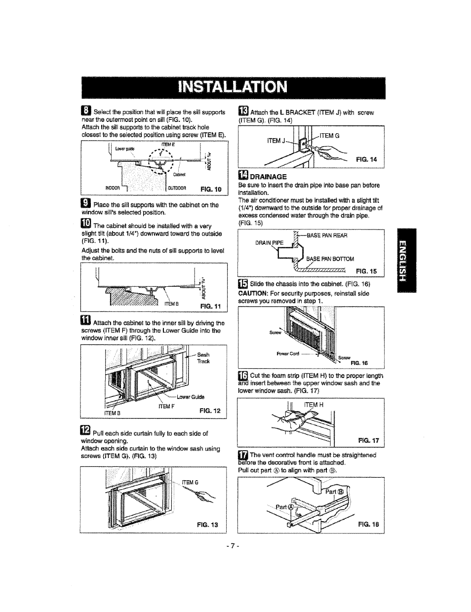 Nstallation | Kenmore 580.76100 User Manual | Page 7 / 32