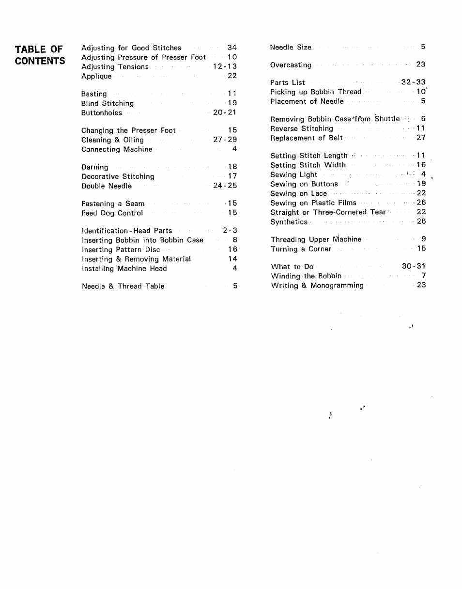 Kenmore 15/I649 User Manual | Page 2 / 36