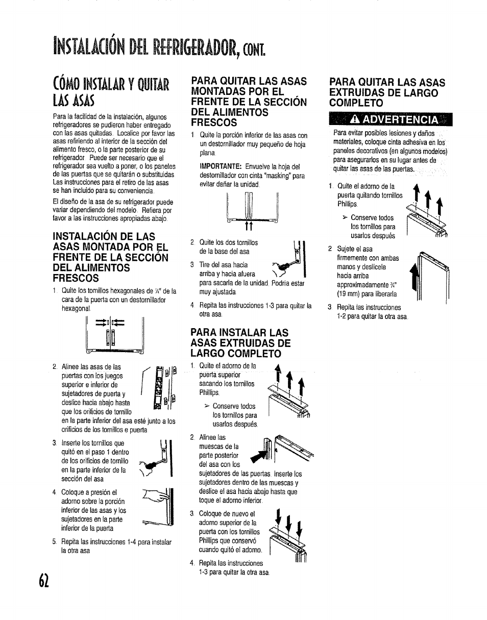 Lausas, Tálácioh nl, Mrnmmmr | Kenmore 596.50012100 User Manual | Page 62 / 88