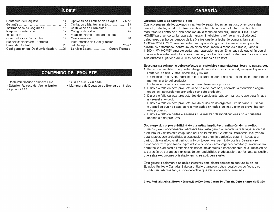 Kenmore 251.90701 User Manual | Page 8 / 15