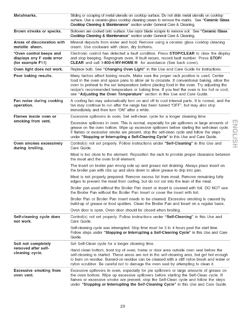 Kenmore 790.754 User Manual | Page 29 / 30