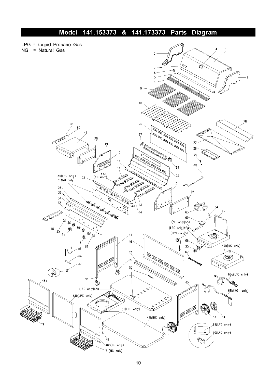 Kenmore 141.173373 User Manual | Page 10 / 43