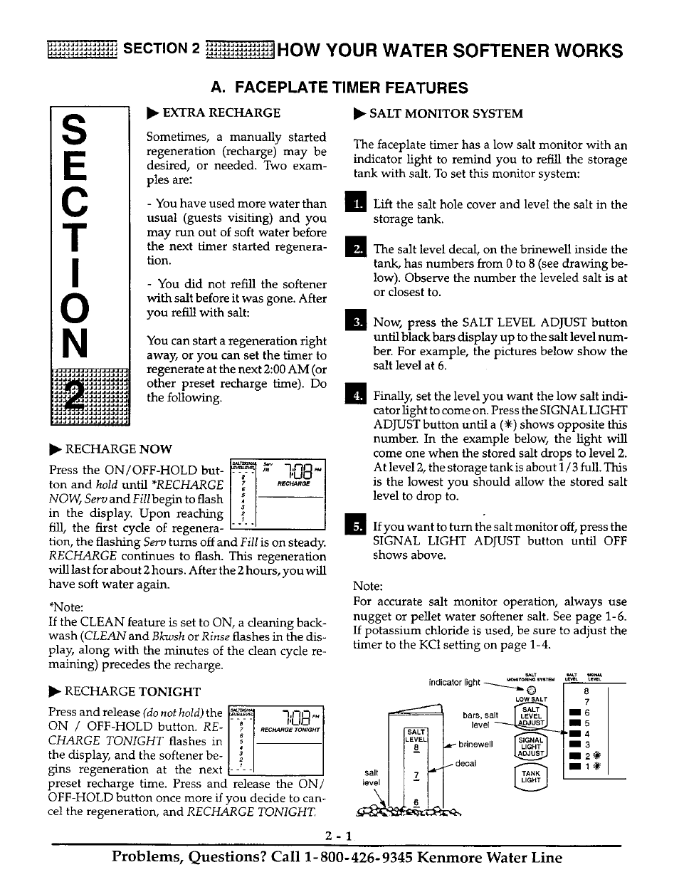 A. faceplate timer features, How your water softener works, R-uo | Kenmore ULTRASOFT 400 625.38845 User Manual | Page 10 / 36