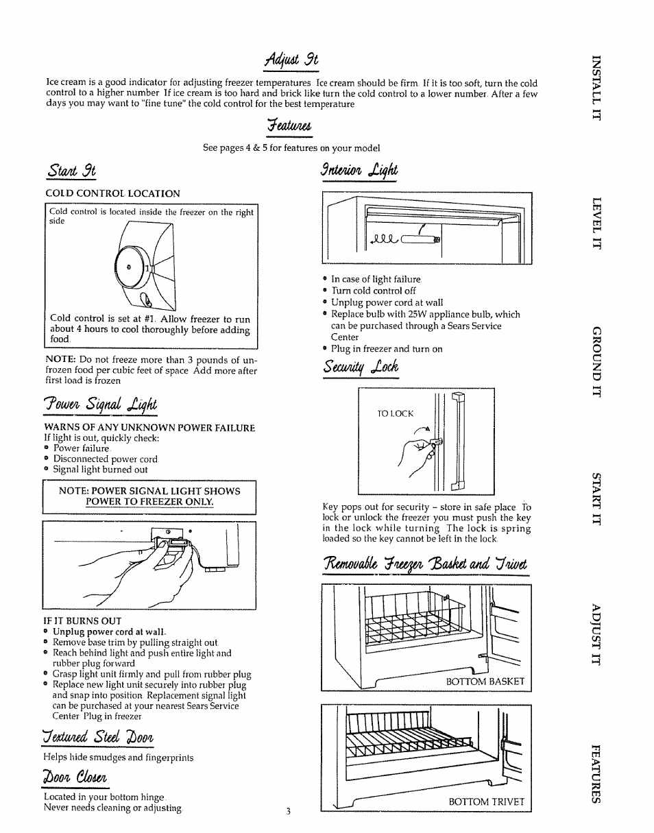 Djmi st, Jealum stmt st, Kmovaiu met xjwtt | Sedmd sted, Jlock | Kenmore 20938 User Manual | Page 3 / 8