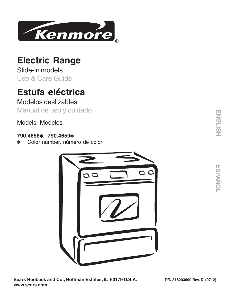 Kenmore 790.4658 User Manual | 28 pages