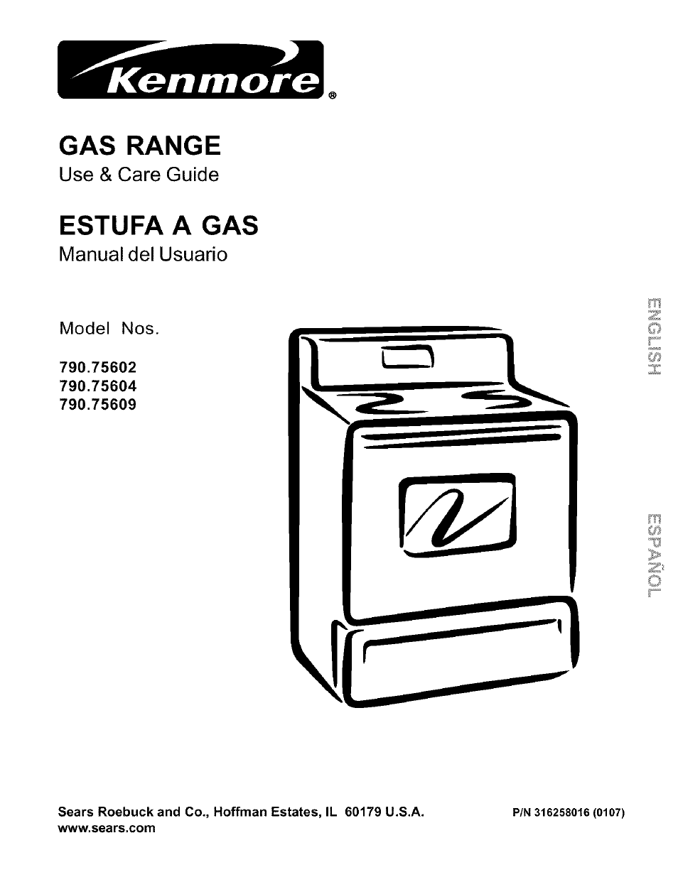 Kenmore 790.75604 User Manual | 24 pages