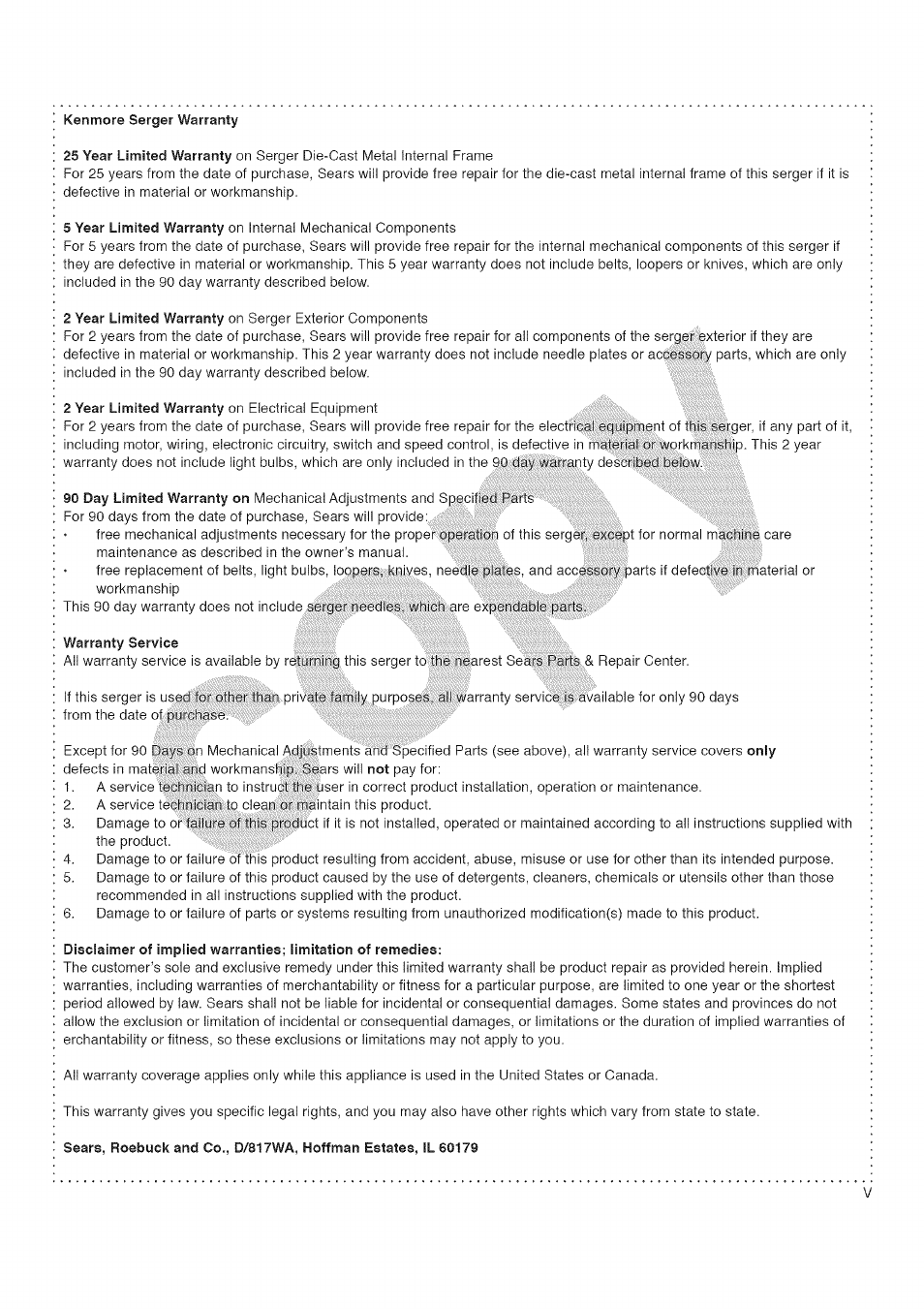 Kenmore 385.16677 User Manual | Page 5 / 90