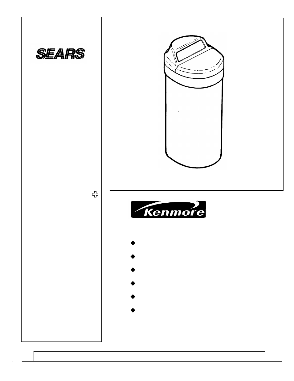 Kenmore 625.3485500 User Manual | 32 pages
