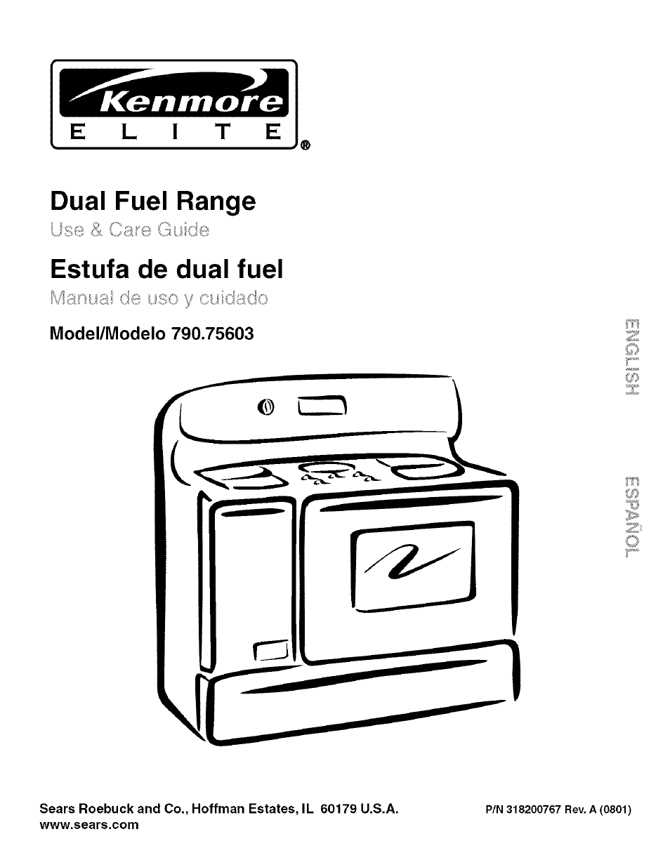 Kenmore 790.75603 User Manual | 46 pages