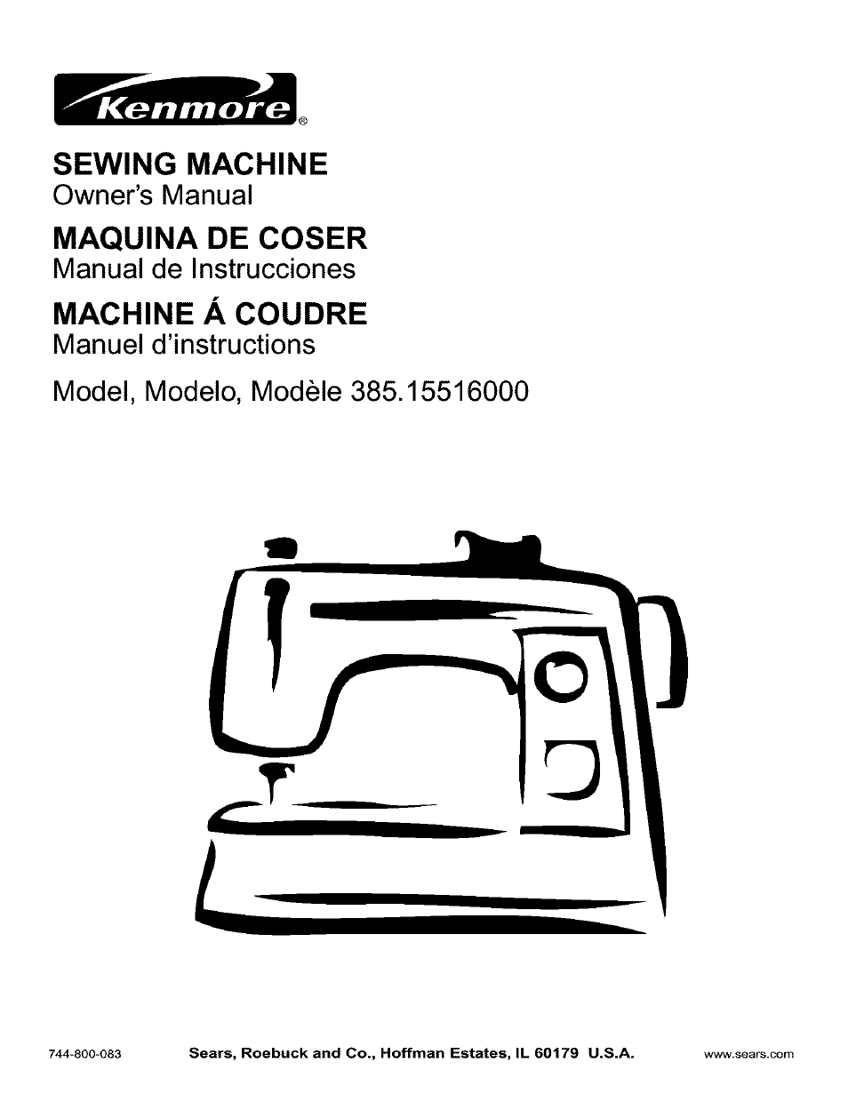 Kenmore 385.15516 User Manual | 85 pages