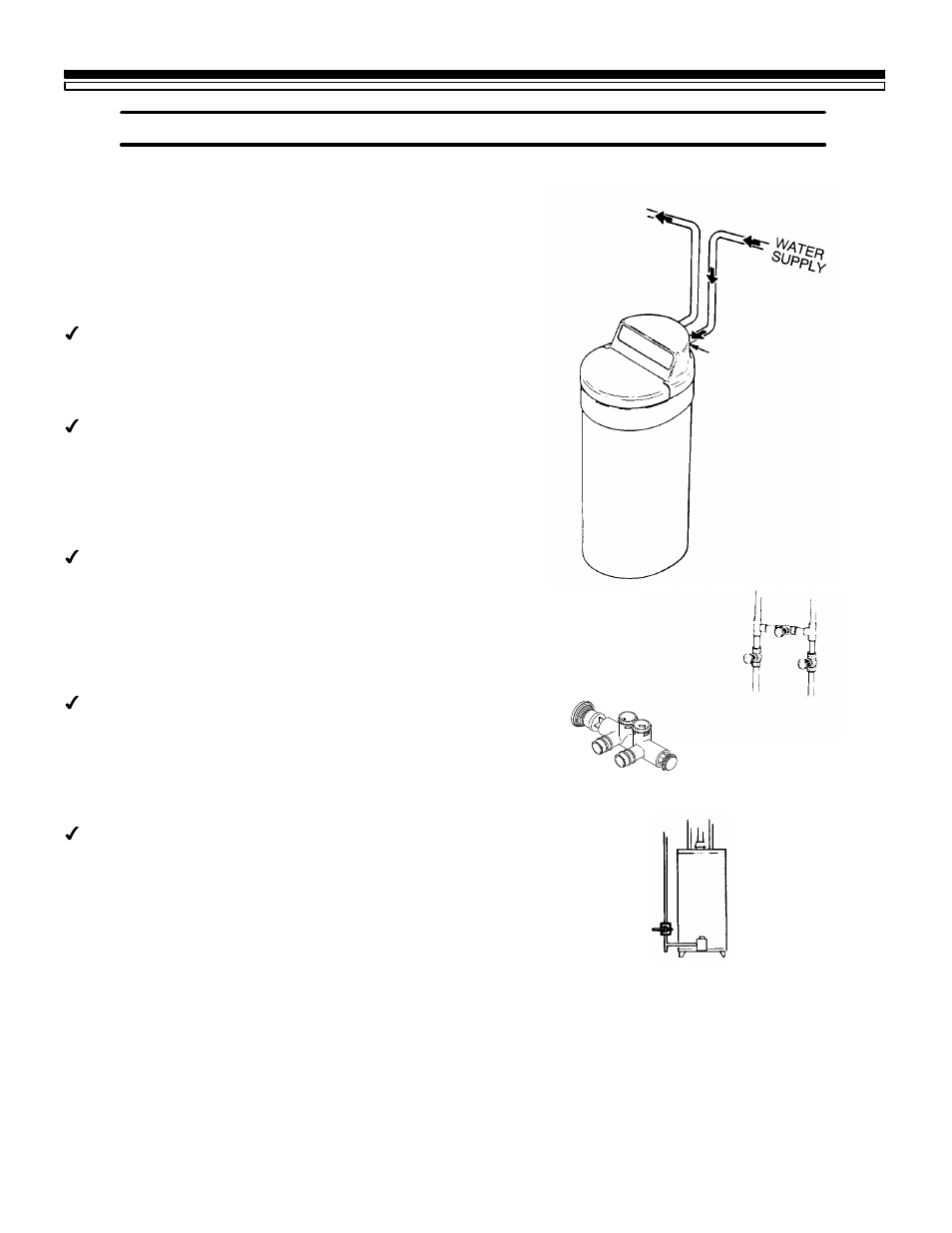 Water softener start-up | Kenmore 625.348670 User Manual | Page 5 / 36