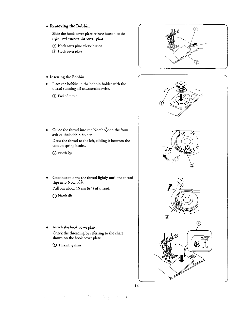 Removing the bobbin | Kenmore 385. 19000 User Manual | Page 30 / 134