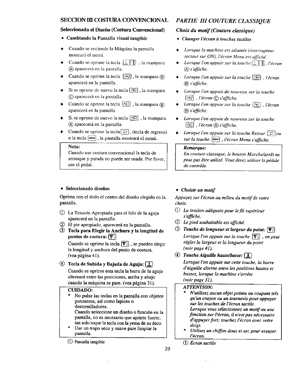 Seleccionado diseños | Kenmore 385. 19000 User Manual | Page 45 / 134