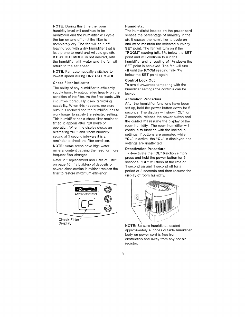 R c u r | Kenmore 758.15408 User Manual | Page 9 / 32