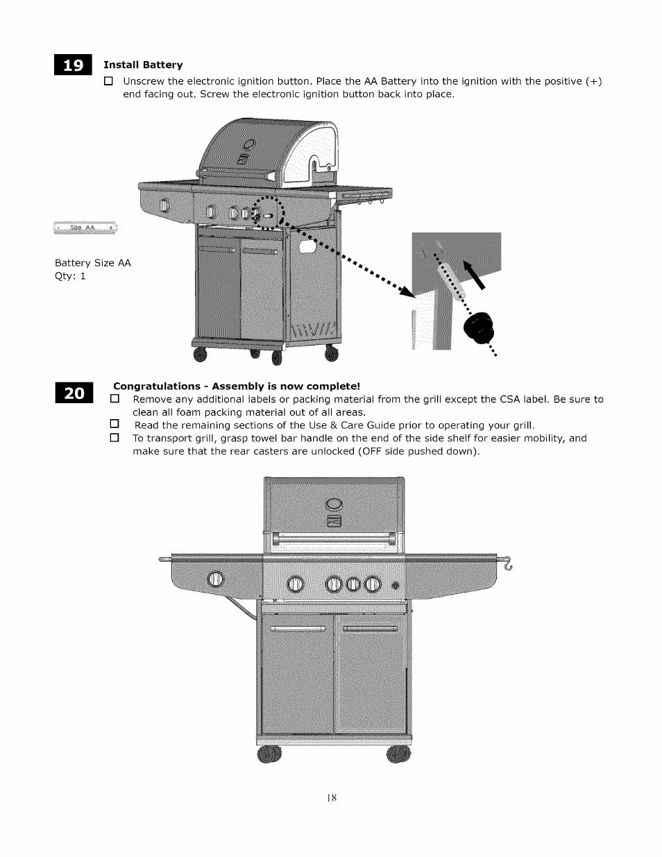 Kenmore 119.1643301 User Manual | Page 18 / 31