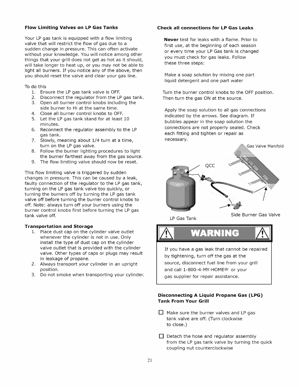 Kenmore 119.1643301 User Manual | Page 21 / 31