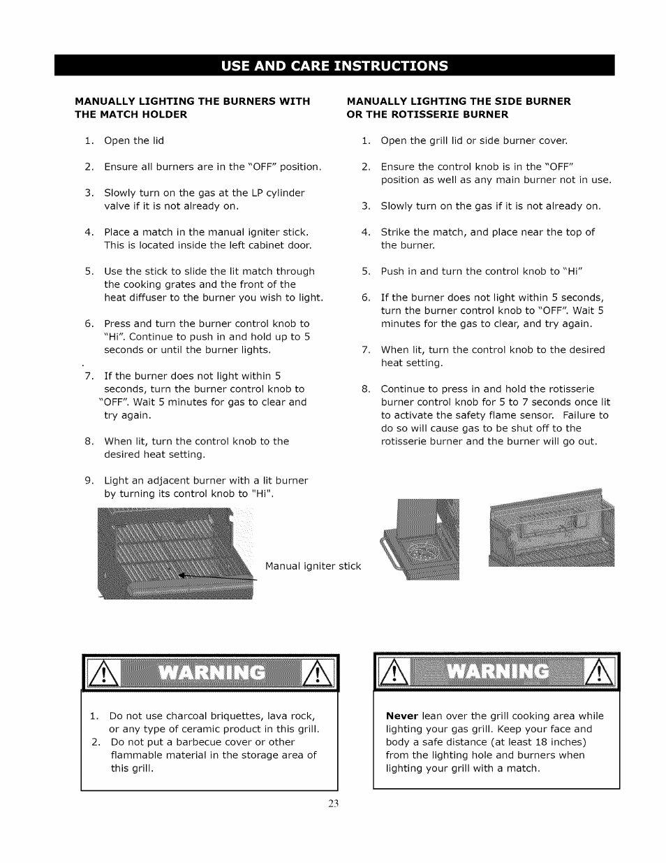 Kenmore 119.1643301 User Manual | Page 23 / 31