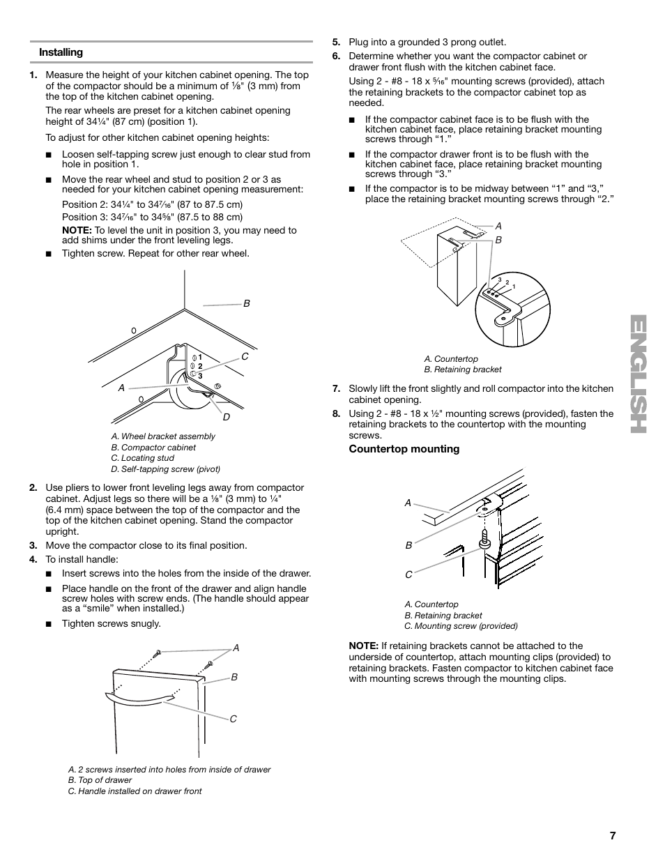 Kenmore 665.1363 User Manual | Page 7 / 12