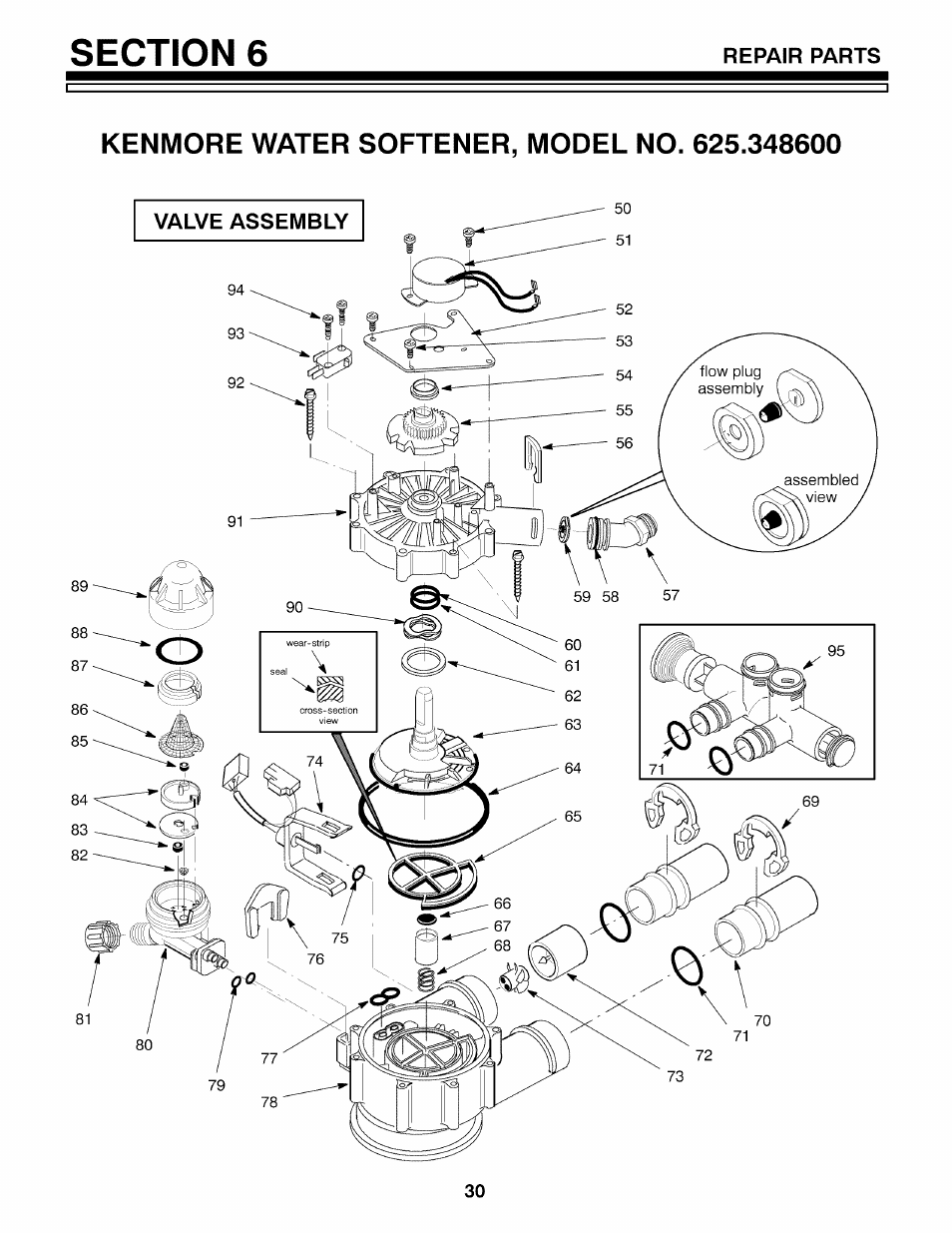 Kenmore 625.3486 User Manual | Page 30 / 32
