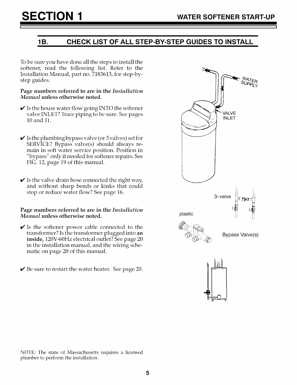 Check list of all step-by-step guides to install | Kenmore 625.3486 User Manual | Page 5 / 32