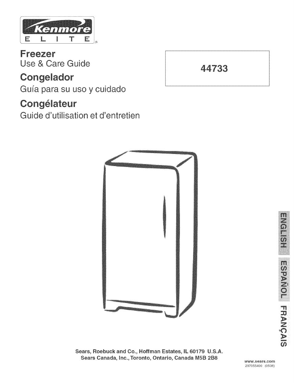 Kenmore ELITE 44733 User Manual | 11 pages