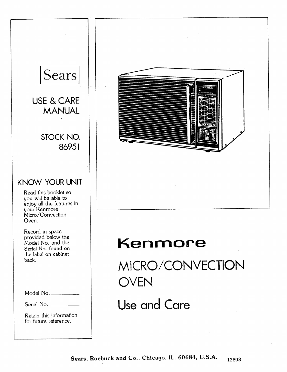 Kenmore Microwave Oven User Manual | 60 pages