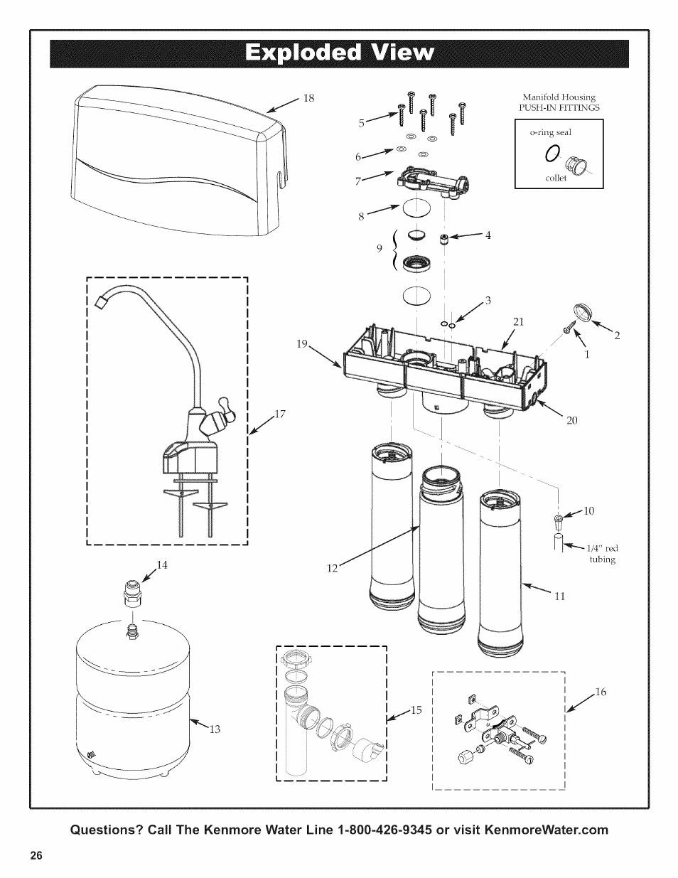 Kenmore 625.38156 User Manual | Page 26 / 28