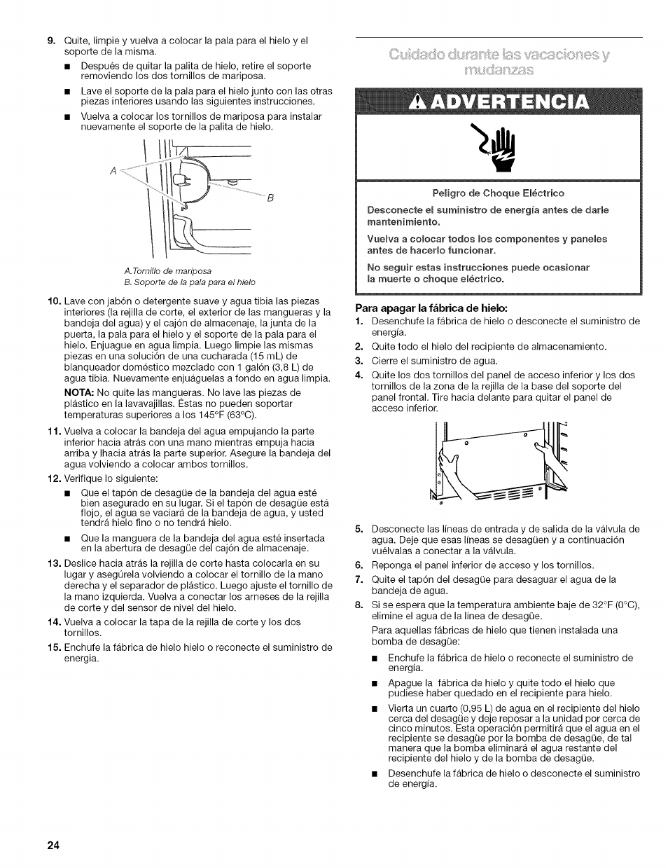 Ikadvertenci | Kenmore 10689489997 User Manual | Page 24 / 40