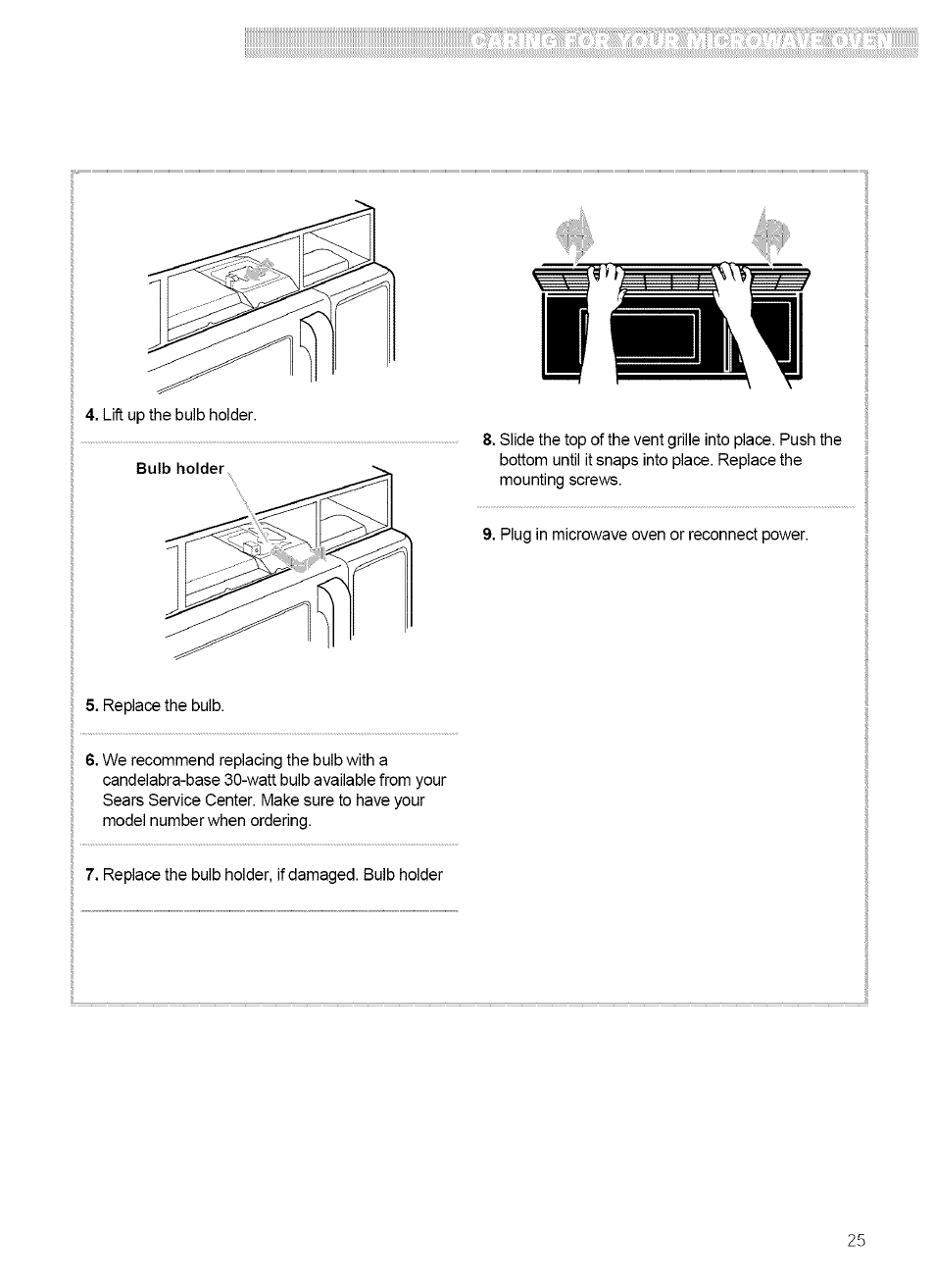 Kenmore 721.62759 User Manual | Page 25 / 31