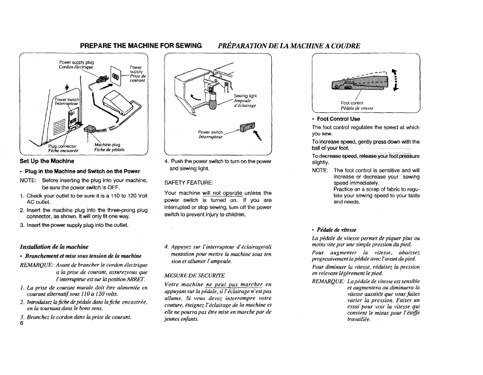 Prepare the machine for sewing | Kenmore Sewing Machine User Manual | Page 14 / 92