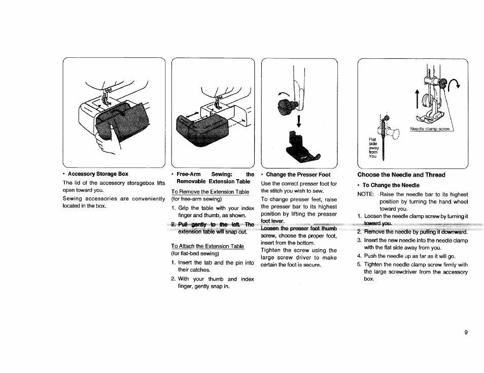 Change the presser foot | Kenmore Sewing Machine User Manual | Page 17 / 92