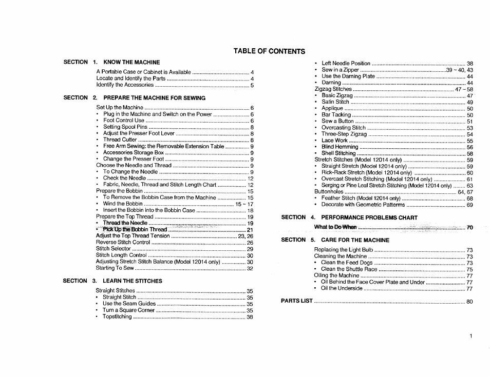Kenmore Sewing Machine User Manual | Page 9 / 92