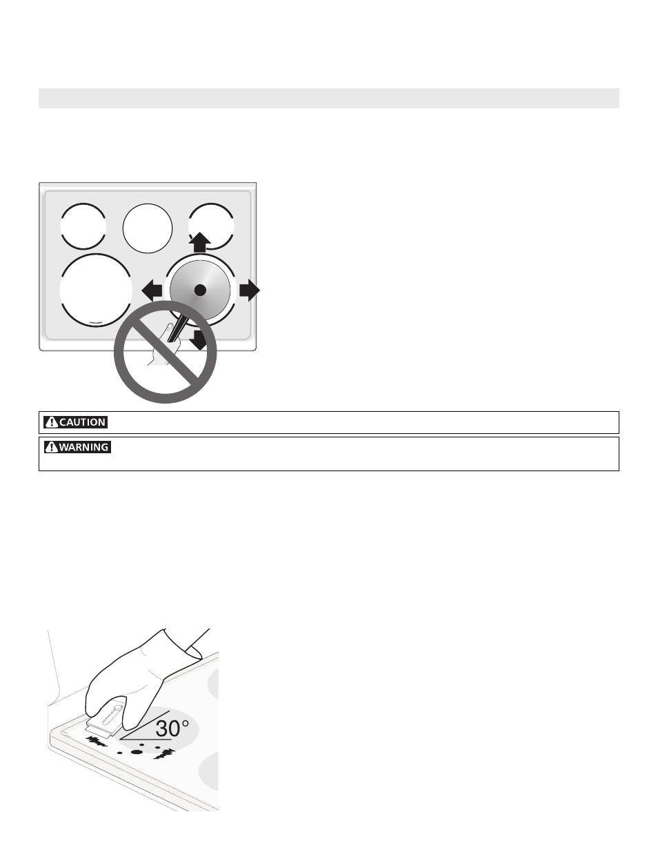 General care & cleaning (cont’d), Cooktop cleaning and maintenance | Kenmore 790.9613 User Manual | Page 22 / 28