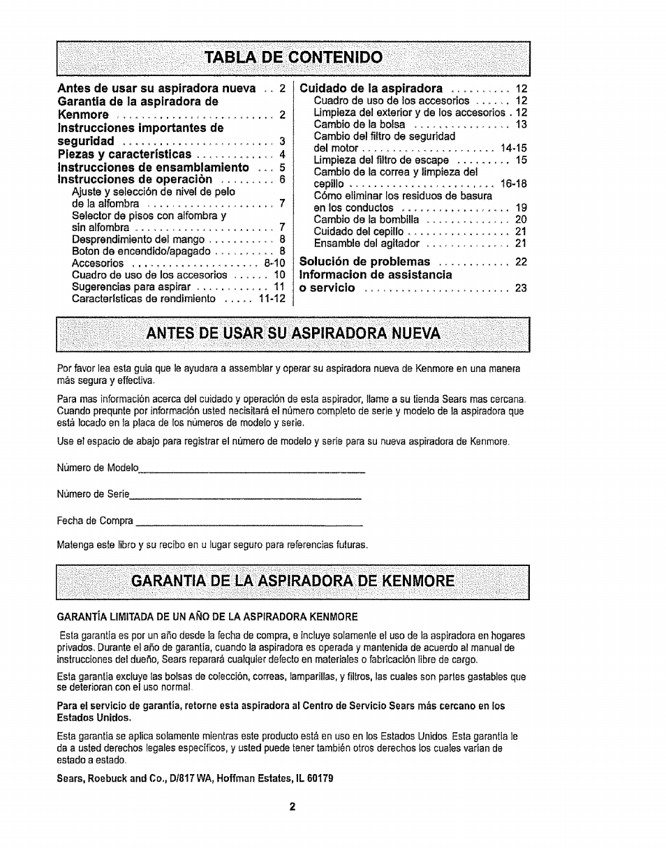 Kenmore 116.38412 User Manual | Page 25 / 46