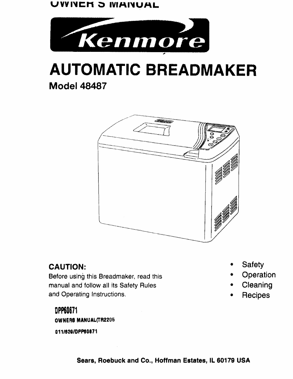 Kenmore 48487 User Manual | 25 pages