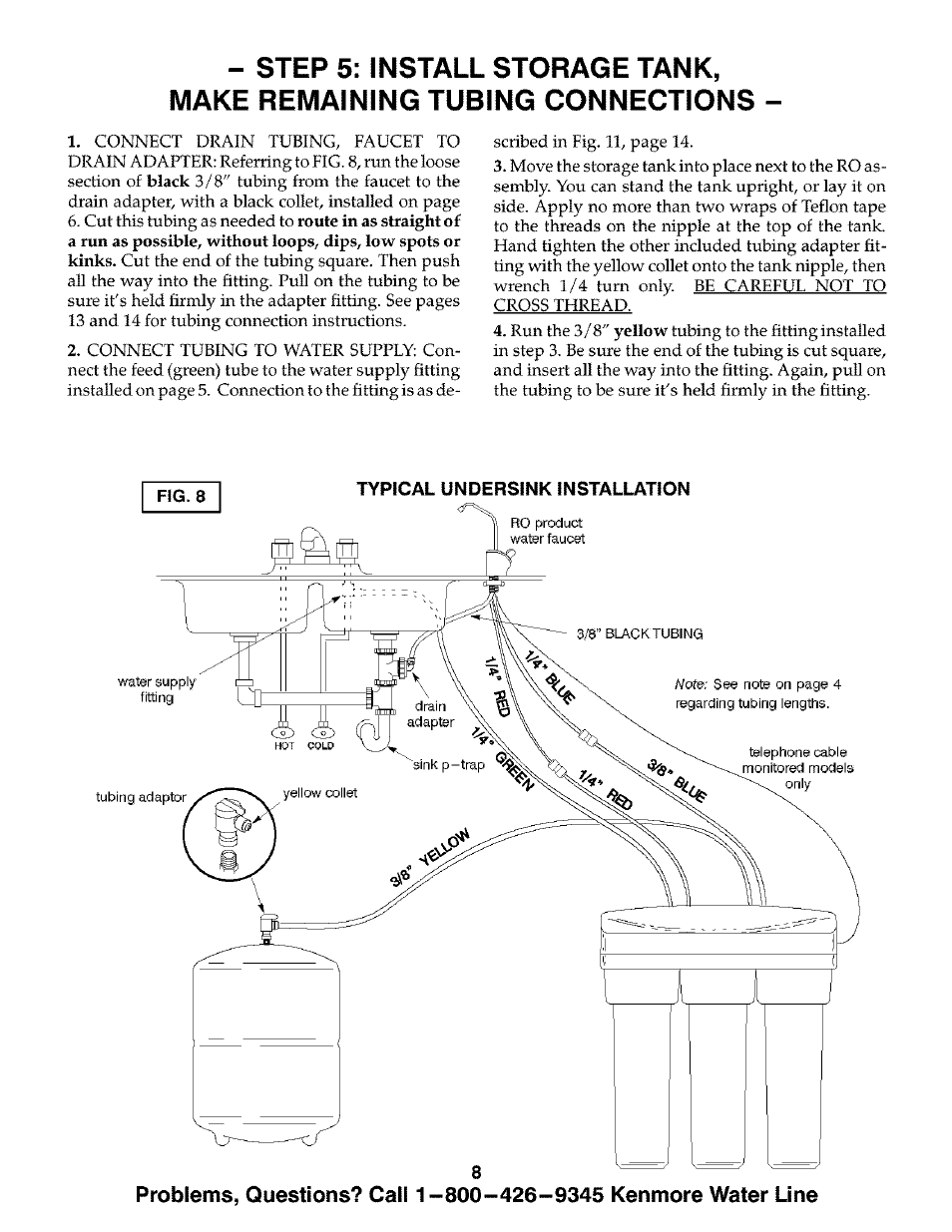 Kenmore ULTRAFILTER 300 625.384720 User Manual | Page 8 / 20