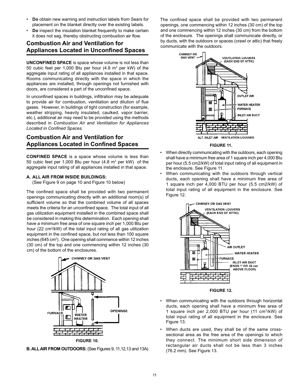 Kenmore POWER MISER 153.33066 User Manual | Page 11 / 32