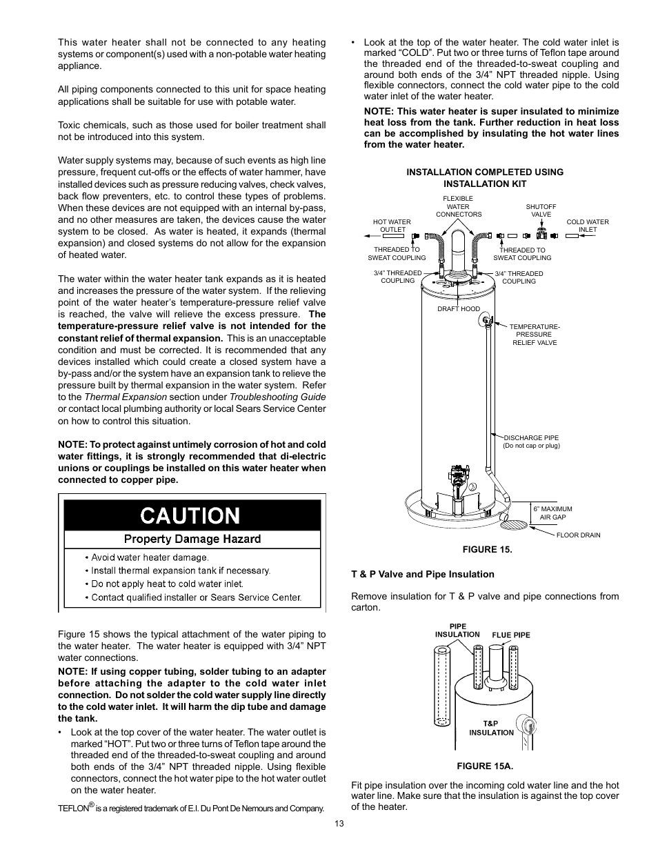 Kenmore POWER MISER 153.33066 User Manual | Page 13 / 32