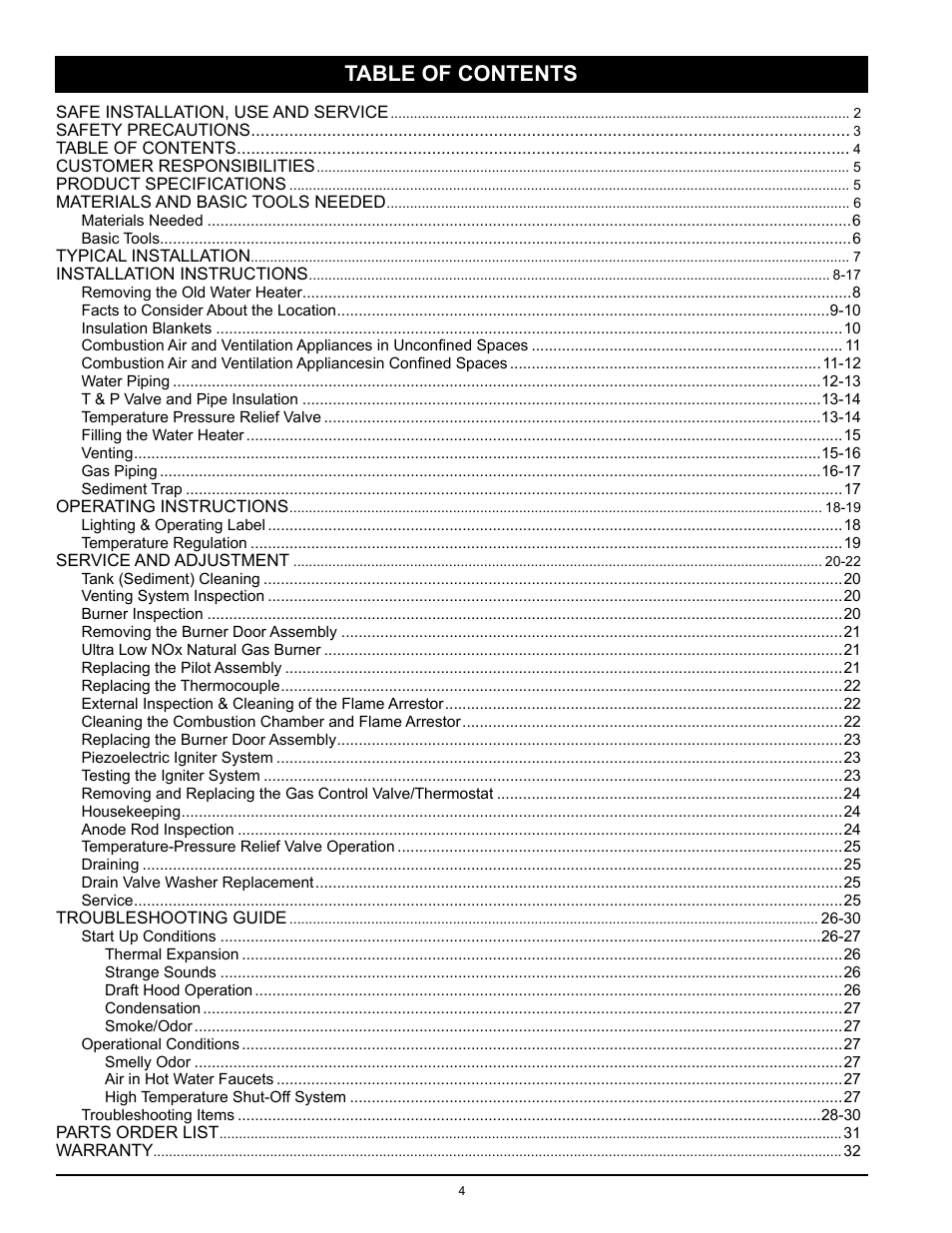 Kenmore POWER MISER 153.33066 User Manual | Page 4 / 32