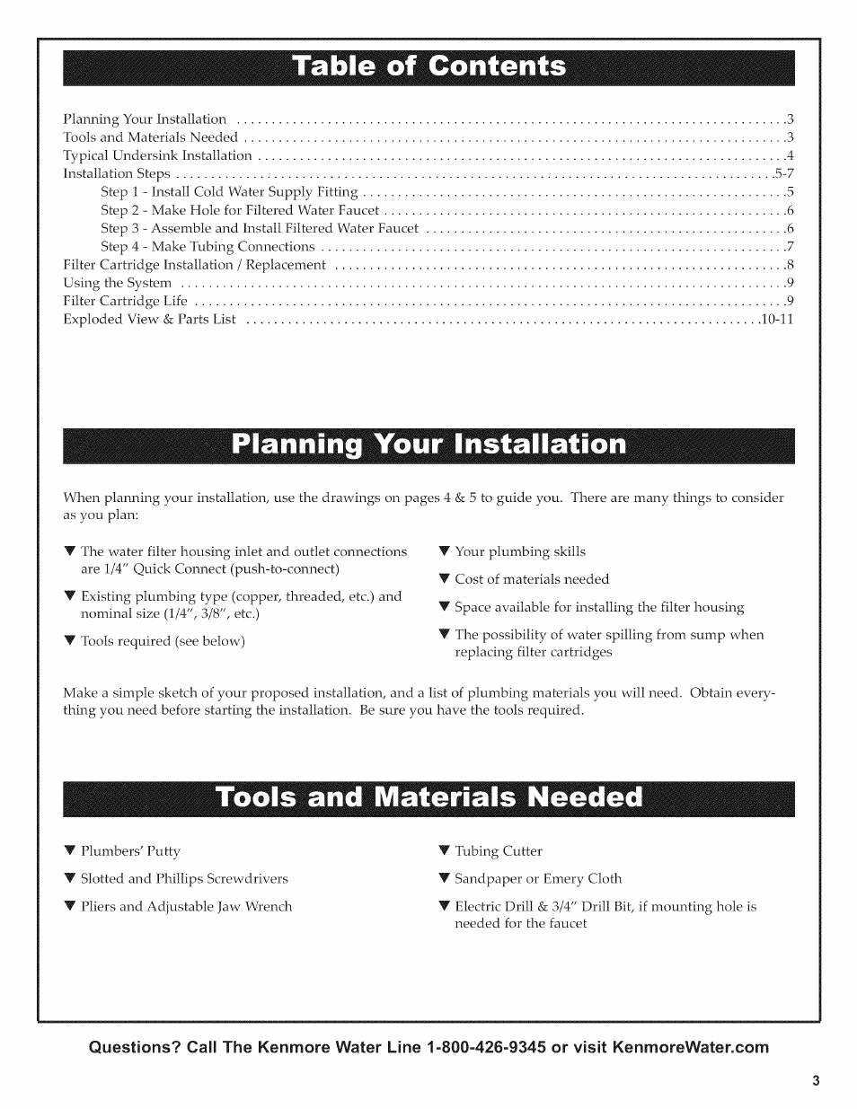 Kenmore 625.38454 User Manual | Page 3 / 12