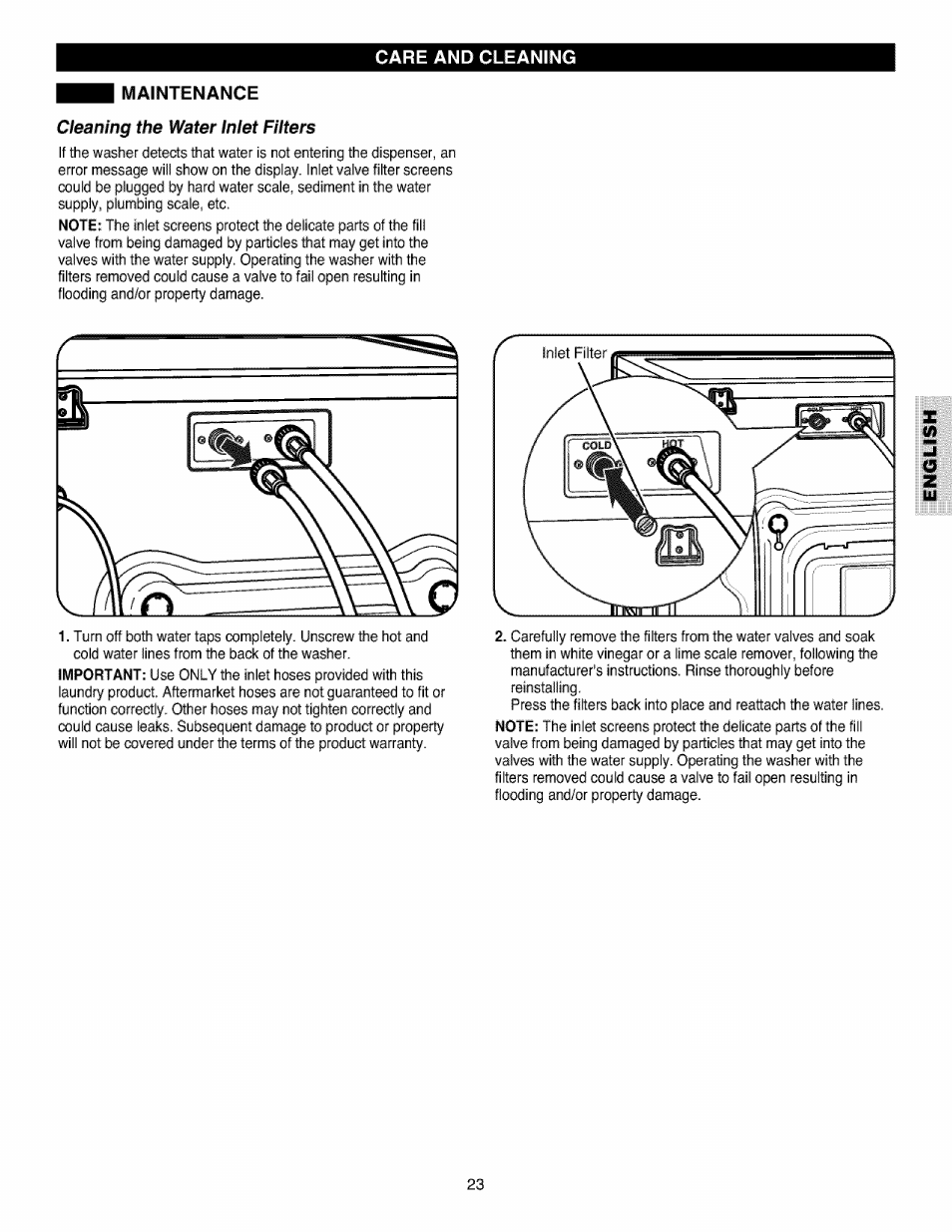 Kenmore 796.4027 User Manual | Page 23 / 29