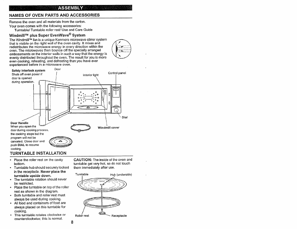 Kenmore 565.60584 User Manual | Page 8 / 33