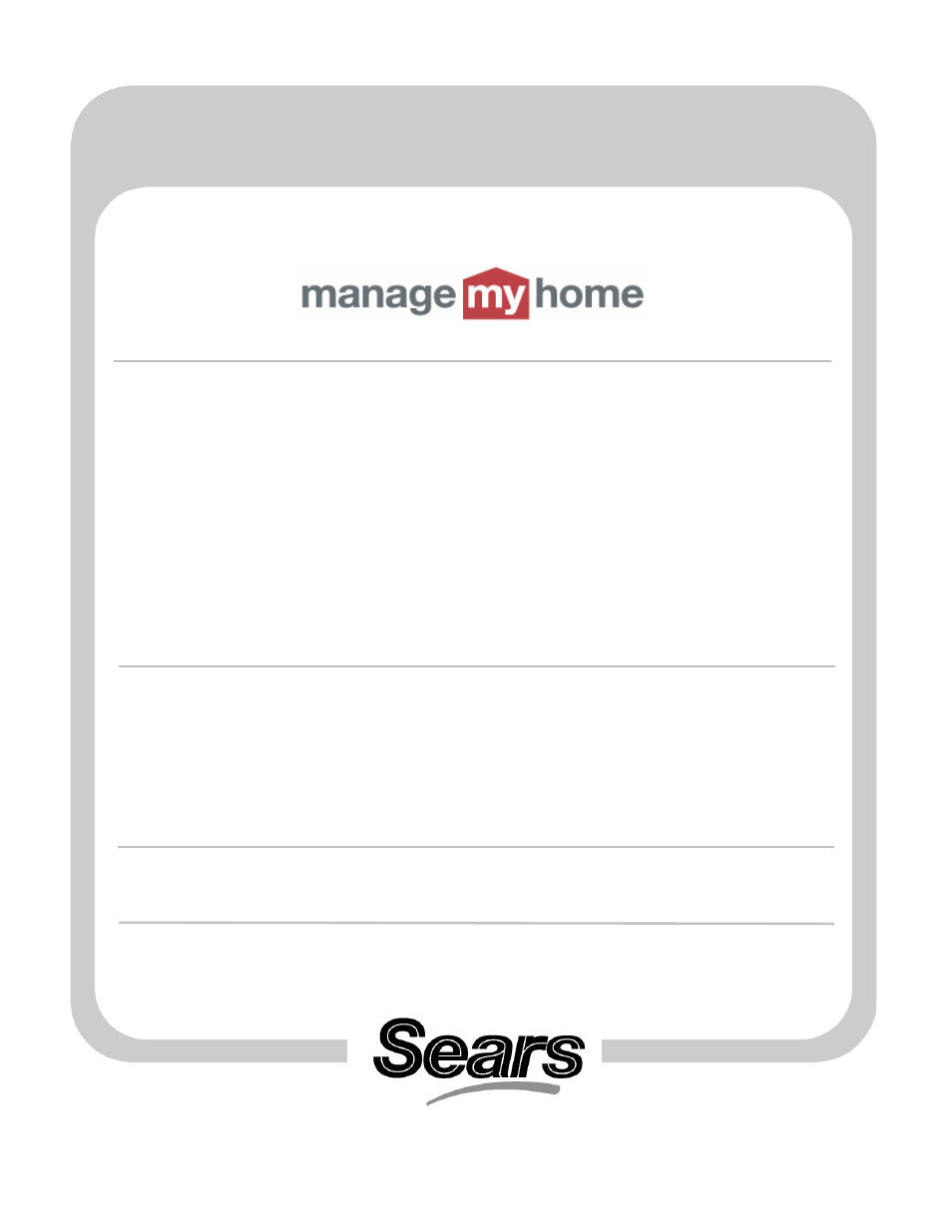 Get it fixed, at your home or ours, 800-4-my-home, Your home | Our home | Kenmore 241815202 User Manual | Page 21 / 21