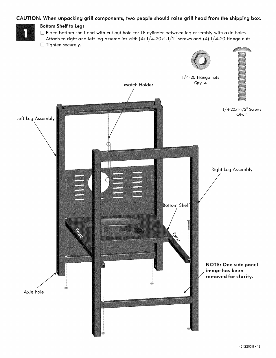 Cut out | Kenmore 415.1615111 User Manual | Page 13 / 28