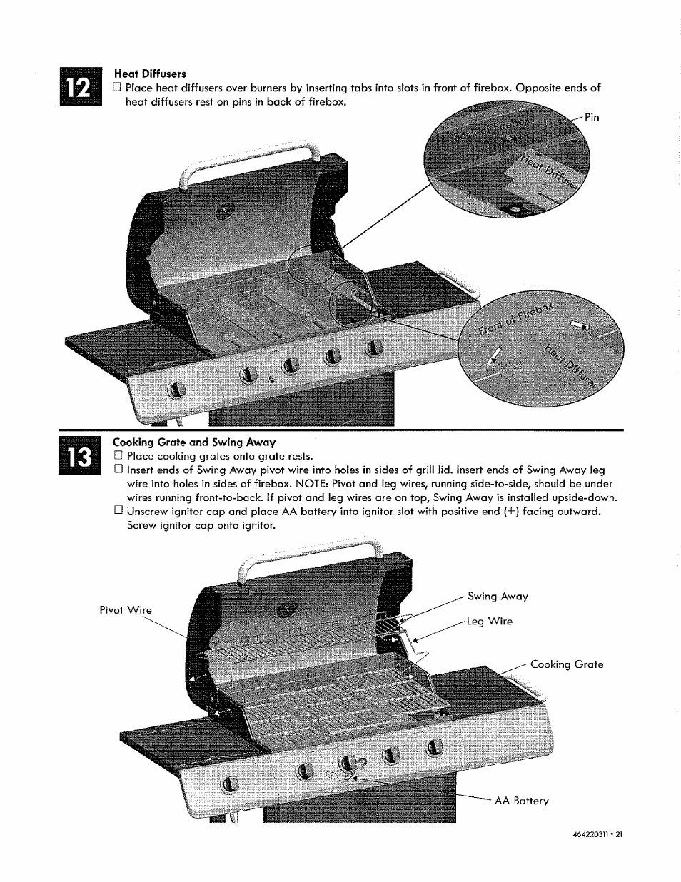 Kenmore 415.1615111 User Manual | Page 21 / 28