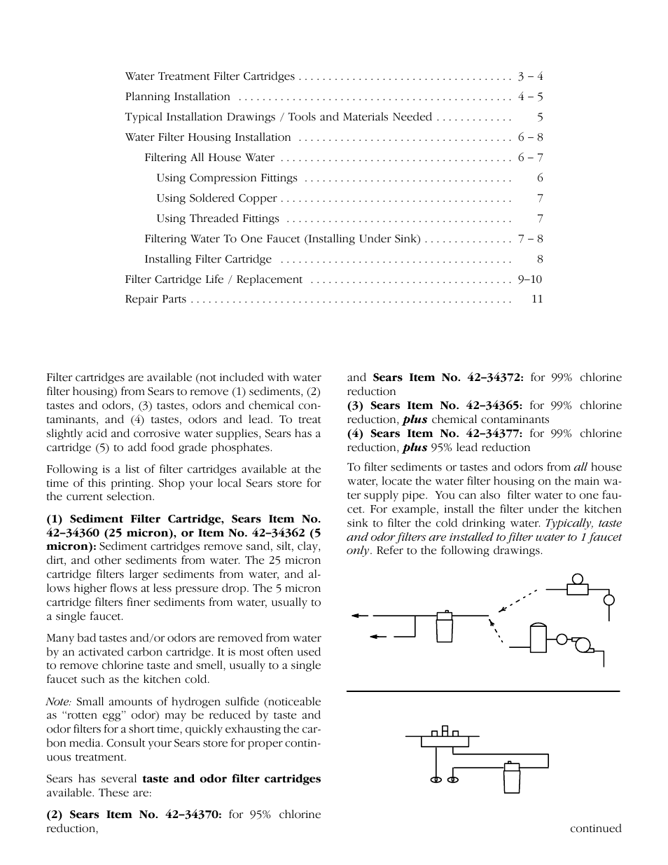 Kenmore 625.343400 User Manual | Page 3 / 12