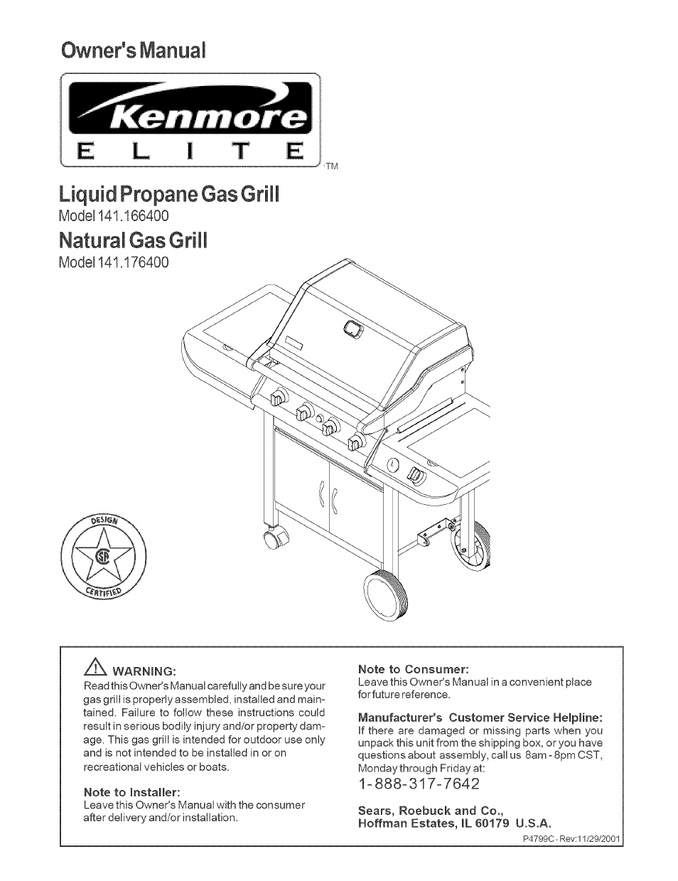 Kenmore 141.1664 User Manual | 33 pages