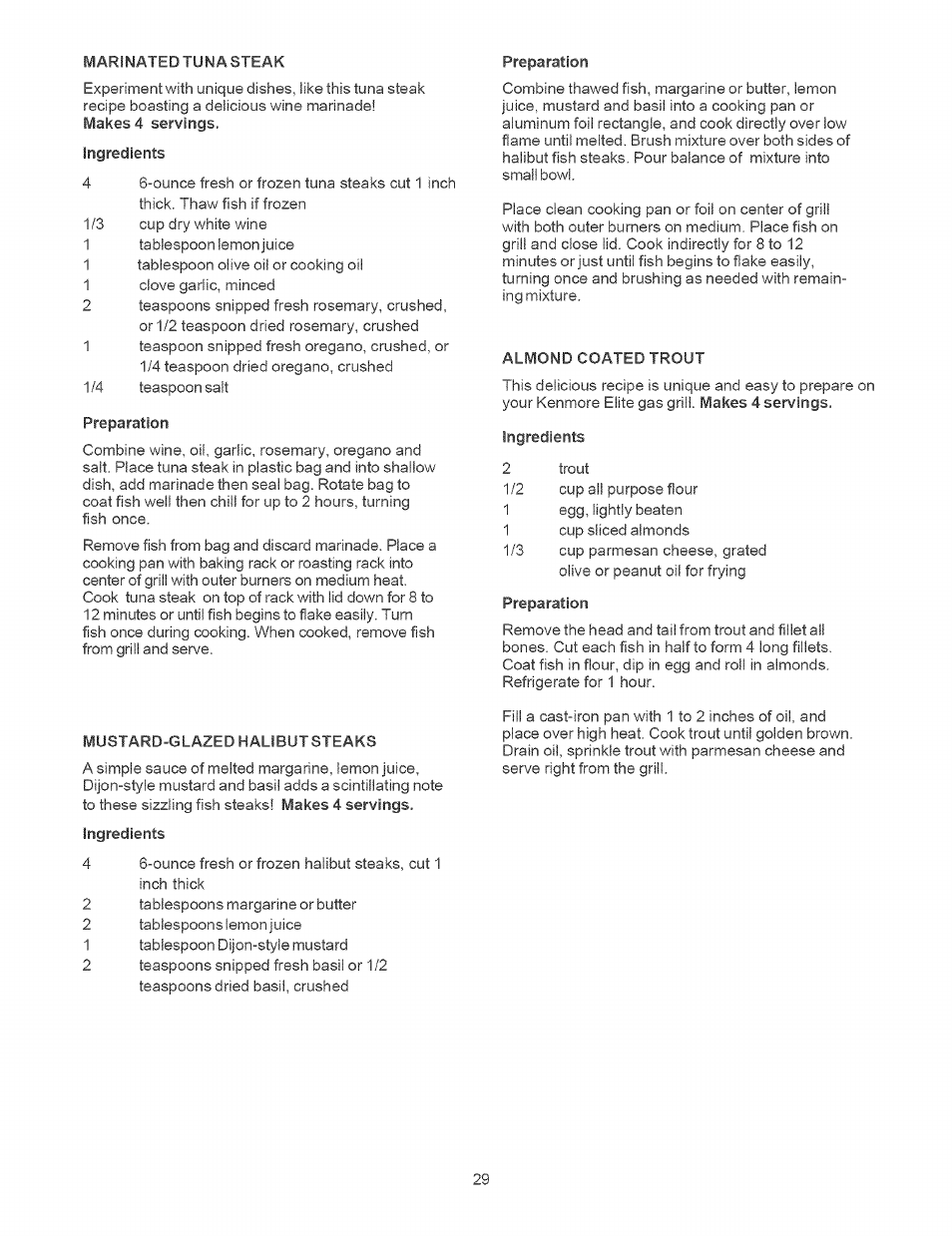 Kenmore 141.1664 User Manual | Page 29 / 33