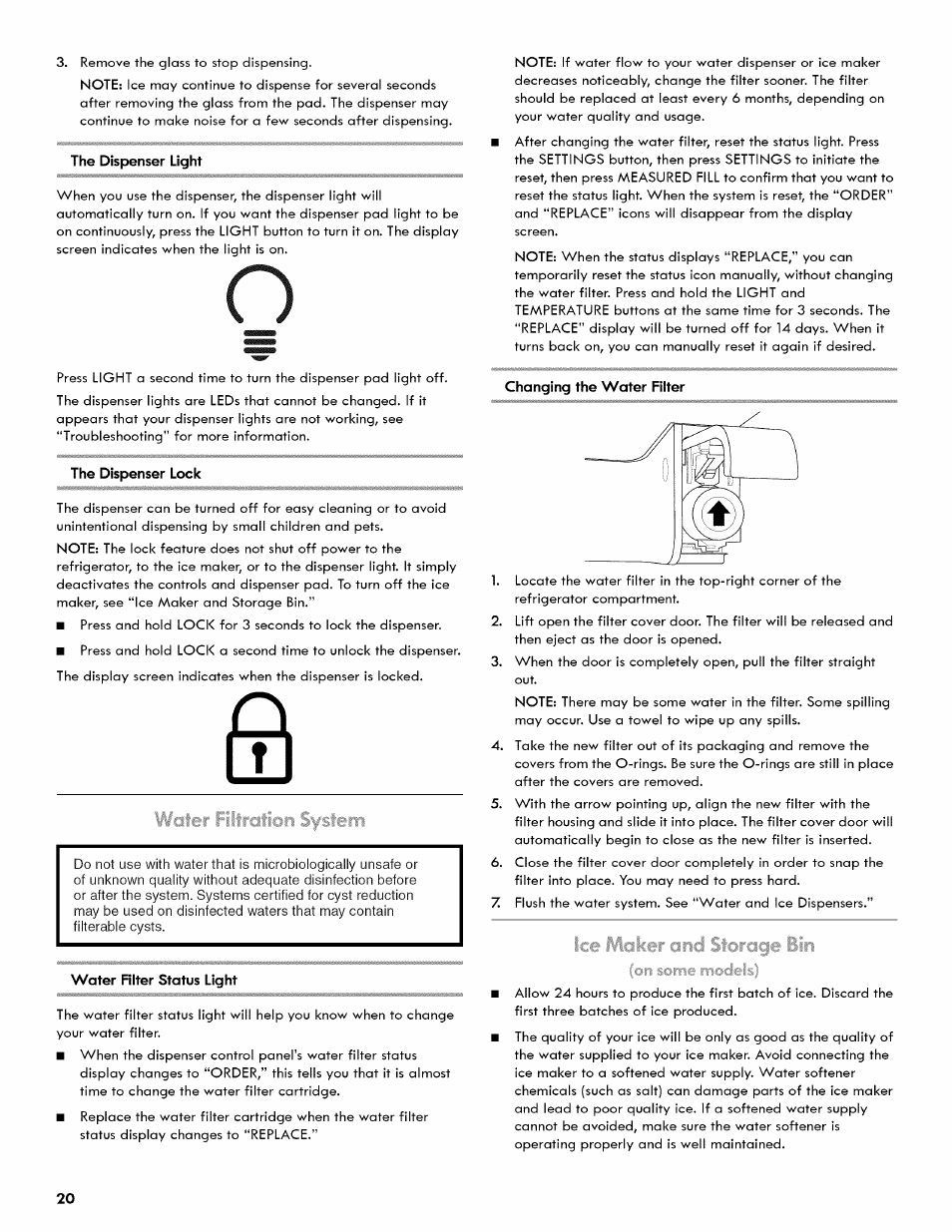 Kenmore 106.511800 User Manual | Page 20 / 92