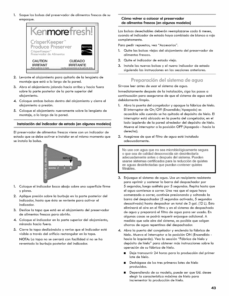 More | Kenmore 106.511800 User Manual | Page 43 / 92